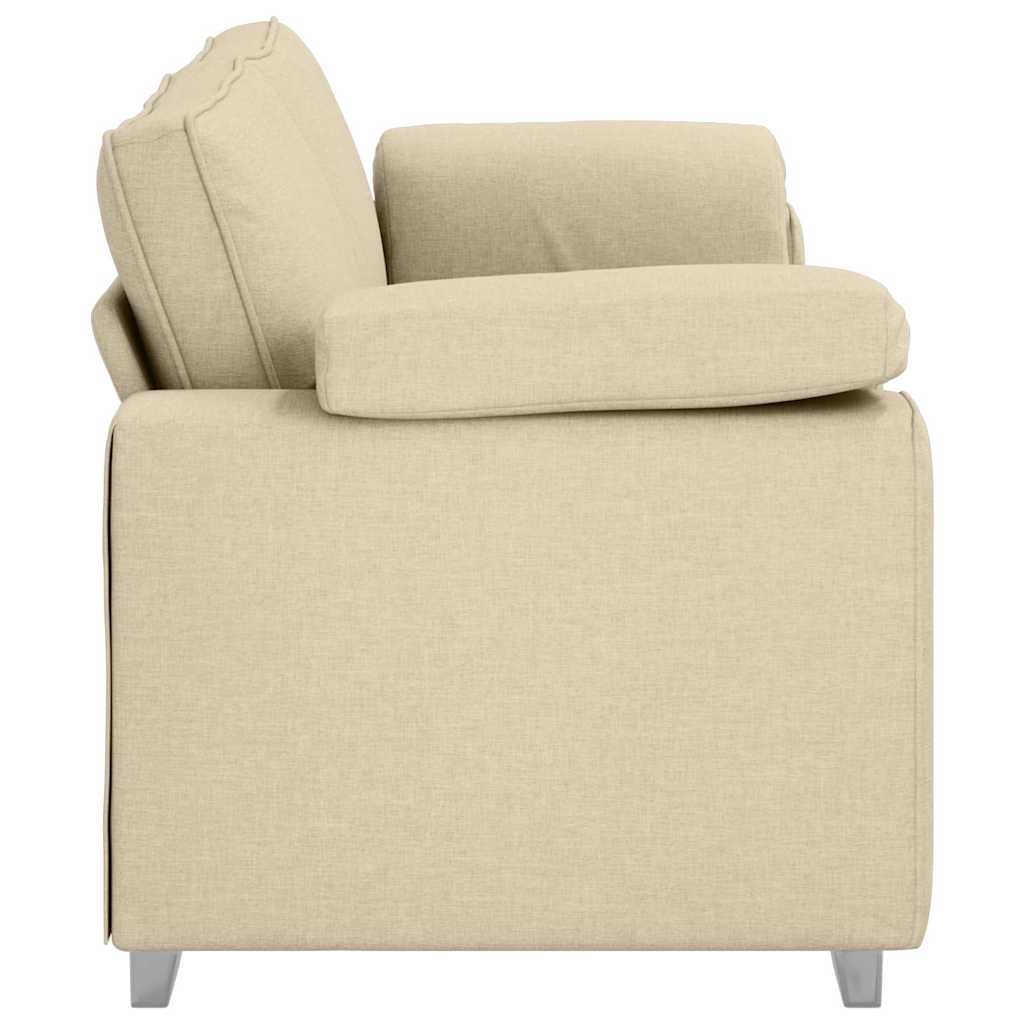 Sofa za 3 osobe Krema 220 cm tkanina