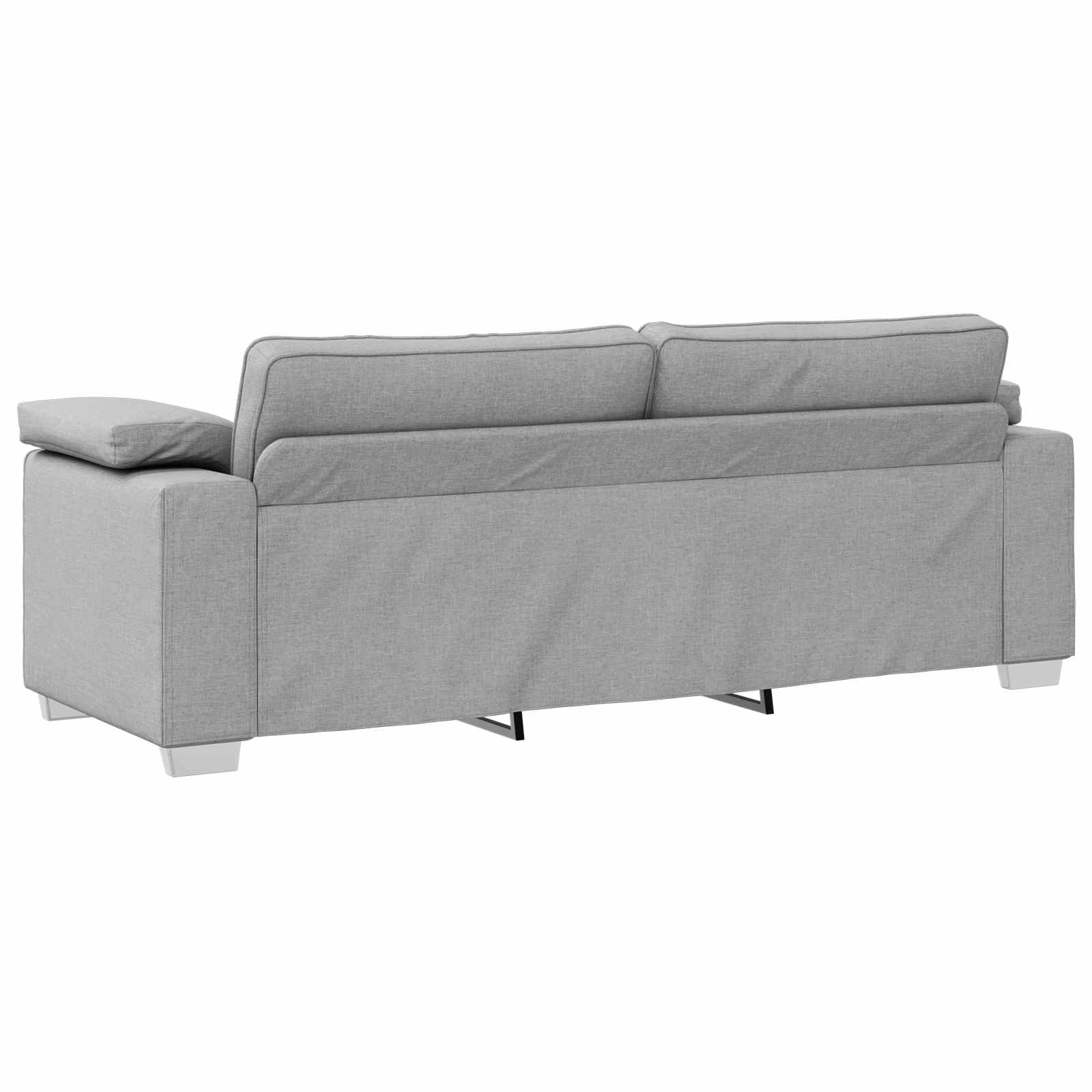 Sofa za 3 osobe Oblačnosiva 220 cm tkanina