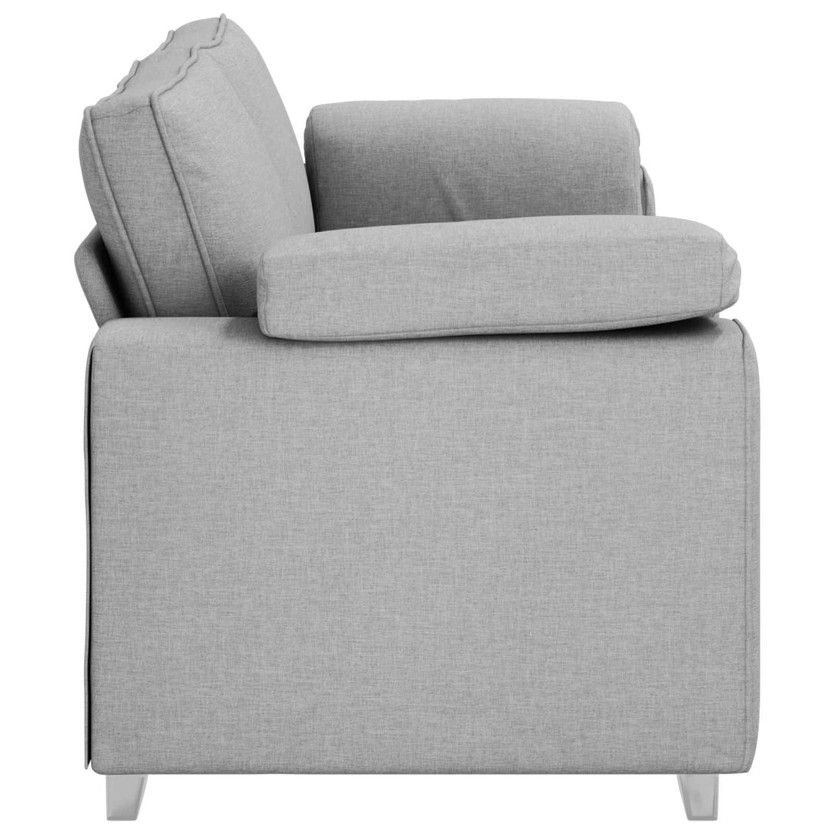 Sofa za 3 osobe Oblačnosiva 220 cm tkanina