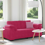 Dvosjed, sofa, vino crvena, 180x77x82 cm, baršun
