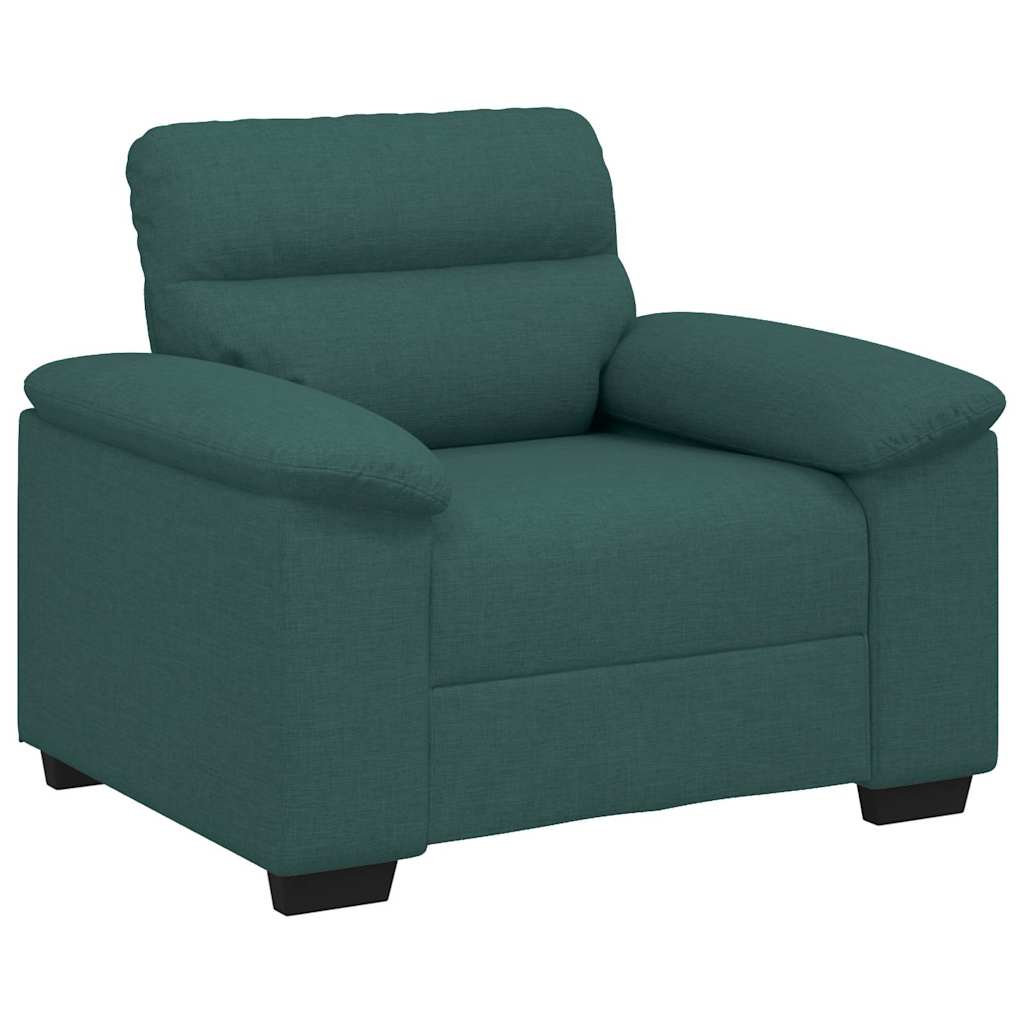 Sofa fotelja tamnozelena 100x81x84 cm tkanina