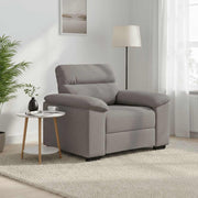 Sofa fotelja taupe 100x81x84 cm tkanina
