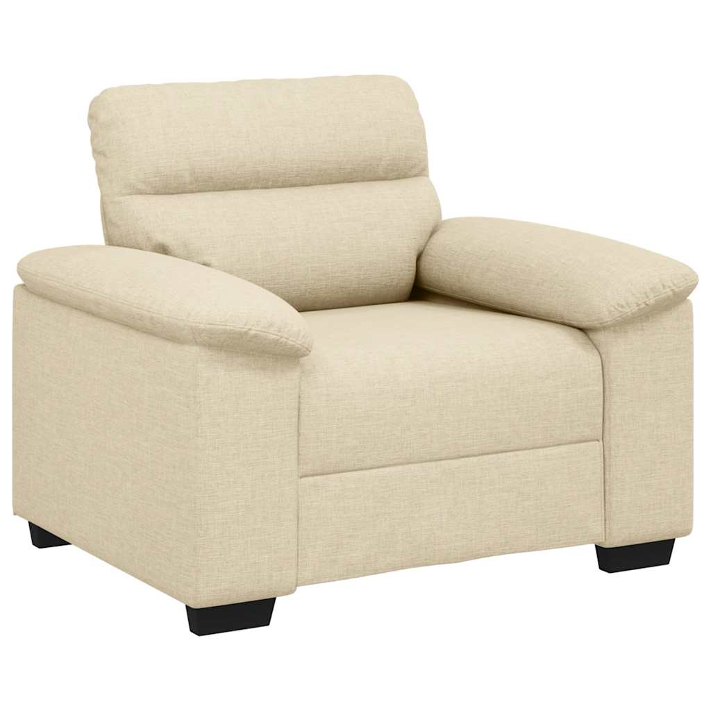 Sofa fotelja krem 100x81x84 cm tkanina