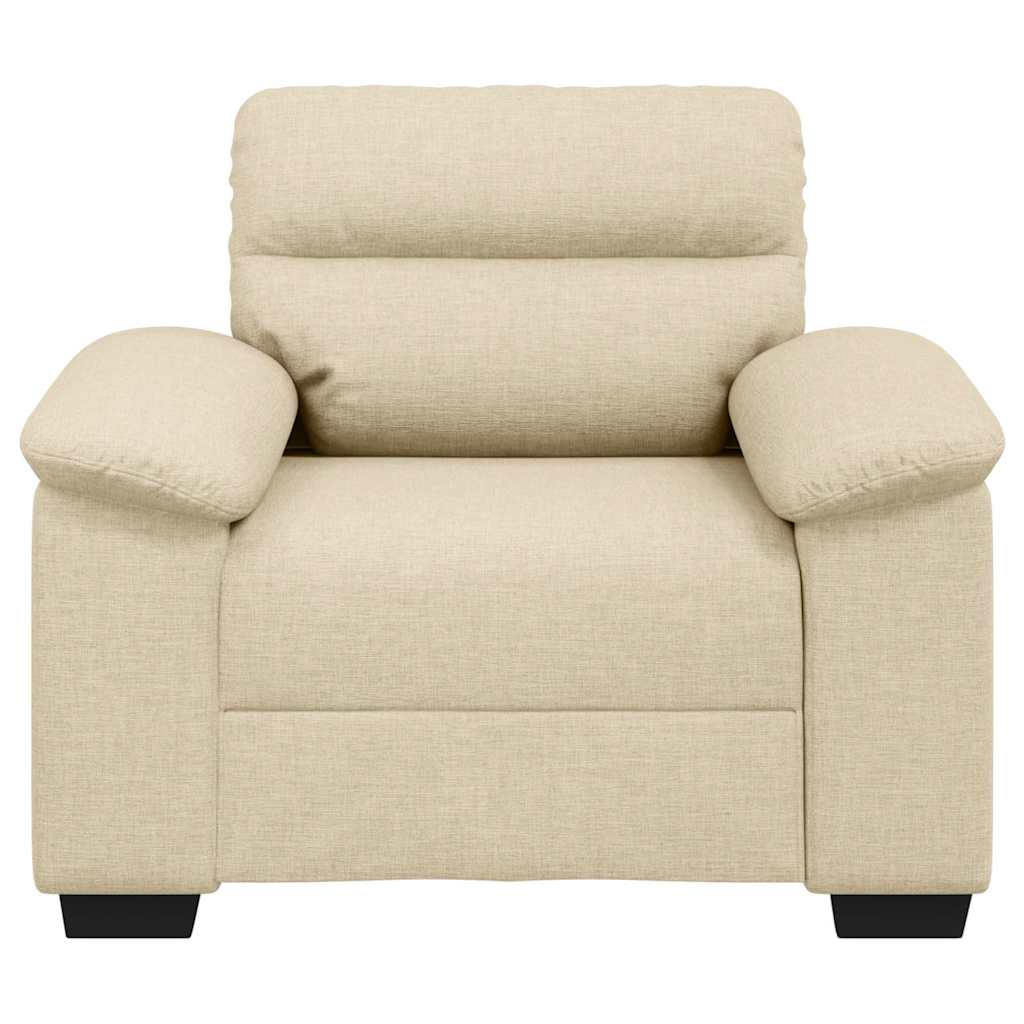 Sofa fotelja krem 100x81x84 cm tkanina