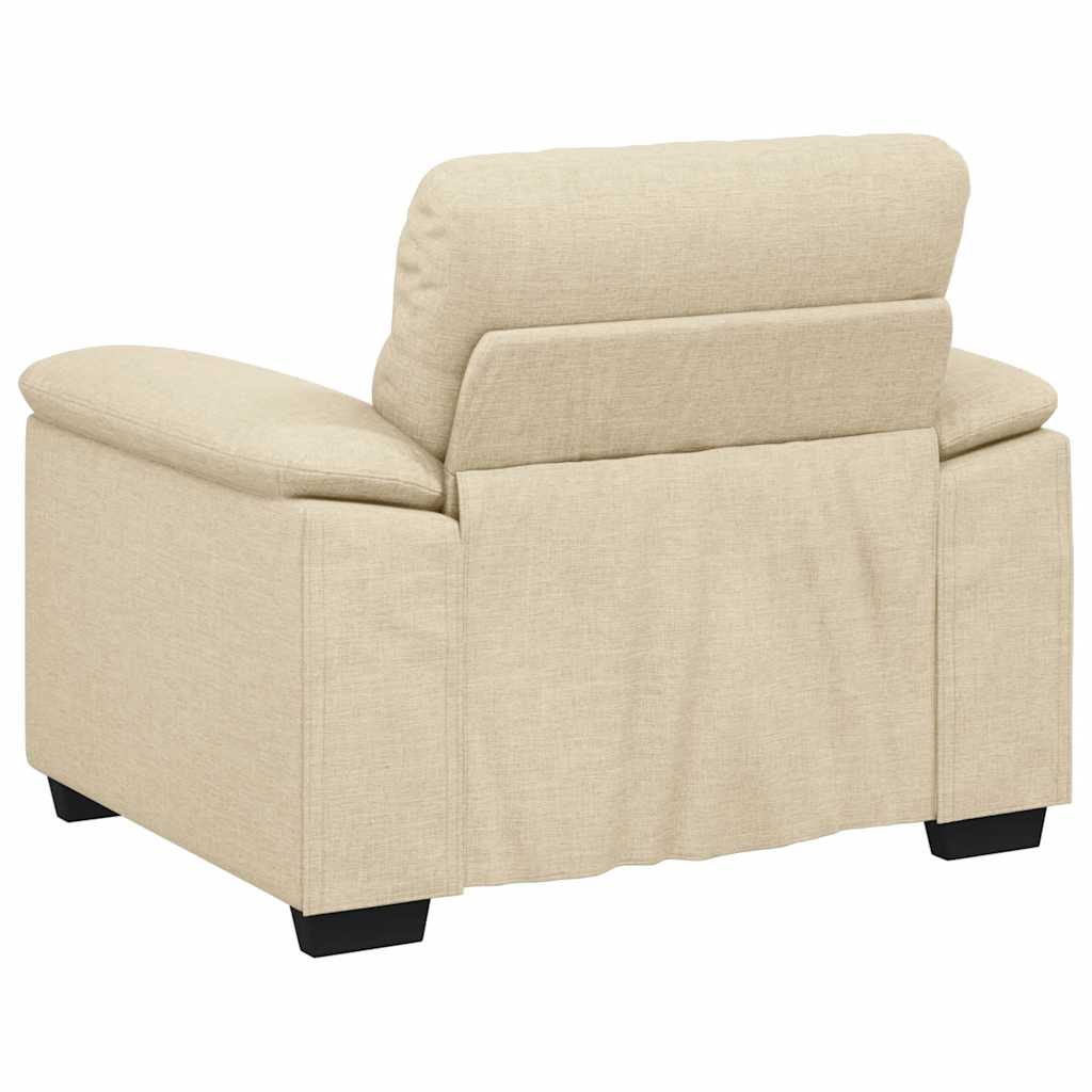 Sofa fotelja krem 100x81x84 cm tkanina