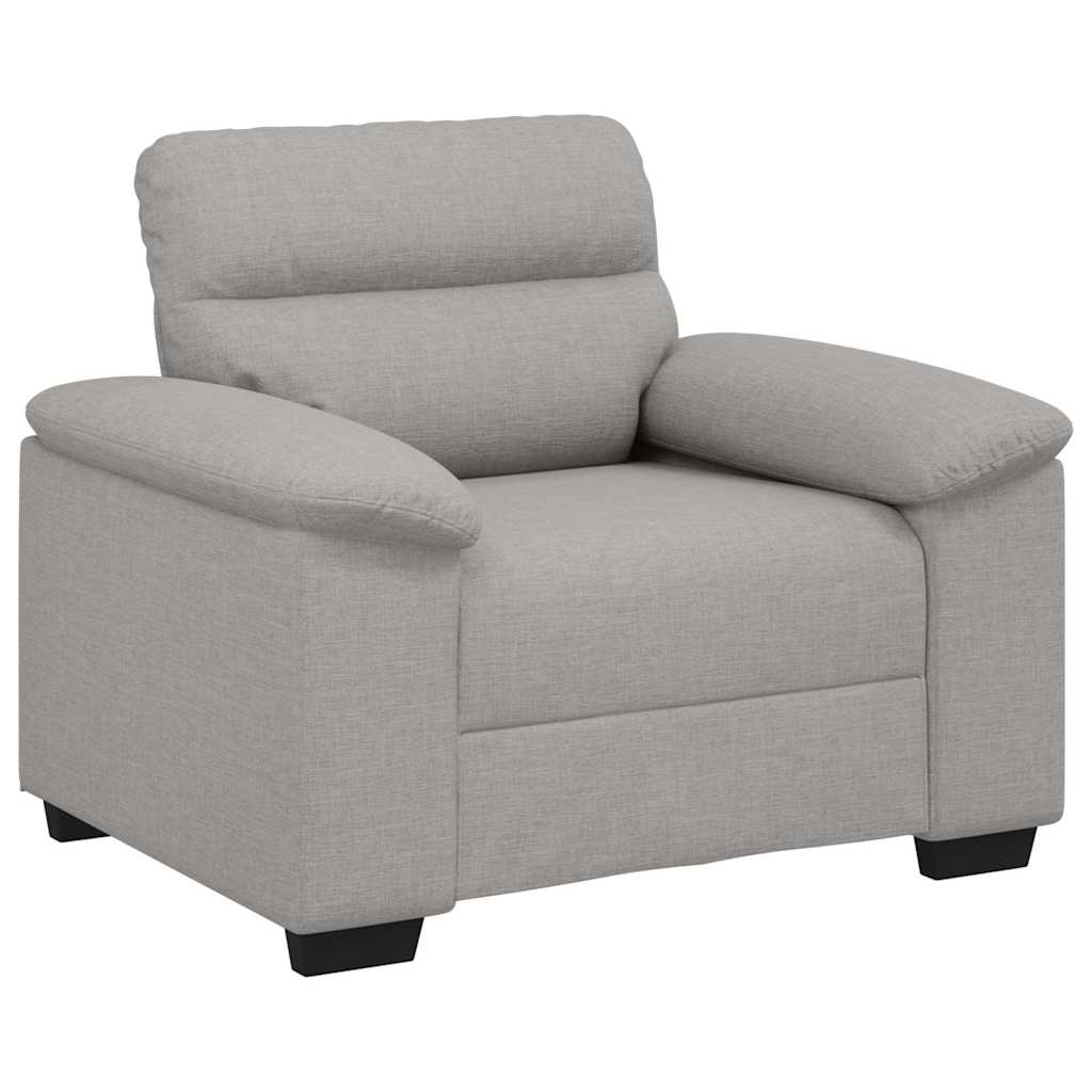 Sofa fotelja siva 100x81x84 cm tkanina