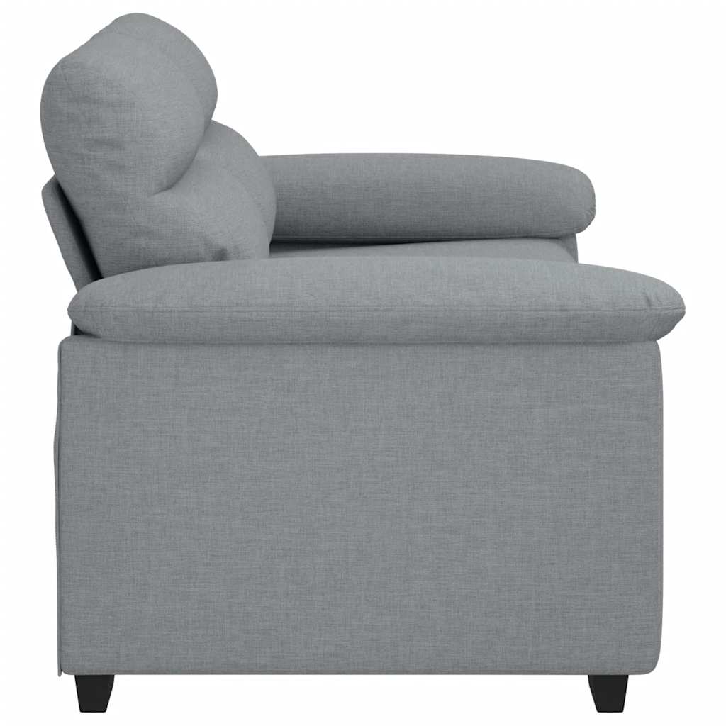 Dvosjed Sofa Svijetlo siva 160x81x84 cm Tkanina