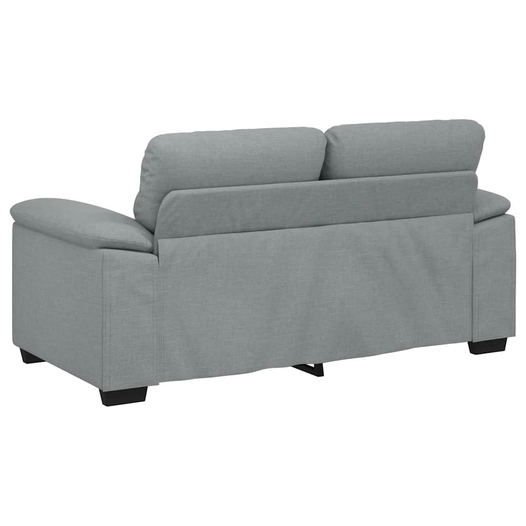 Dvosjed Sofa Svijetlo siva 160x81x84 cm Tkanina