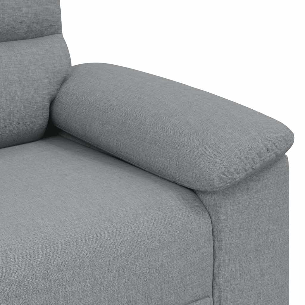 Dvosjed Sofa Svijetlo siva 160x81x84 cm Tkanina