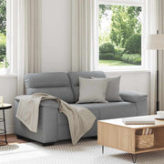 Dvosjed Sofa Svijetlo siva 160x81x84 cm Tkanina