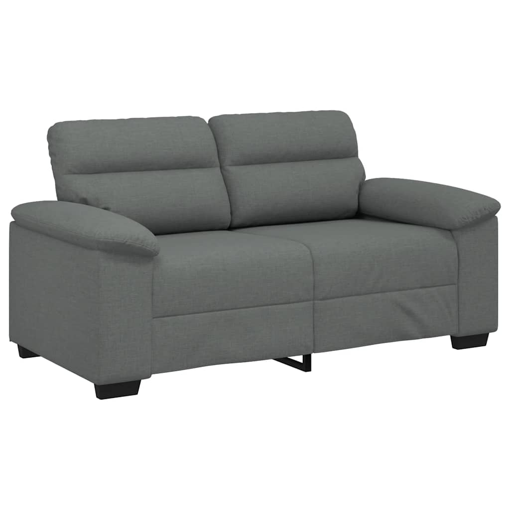 Dvosjed Sofa Tamno siva 160x81x84 cm Tkanina