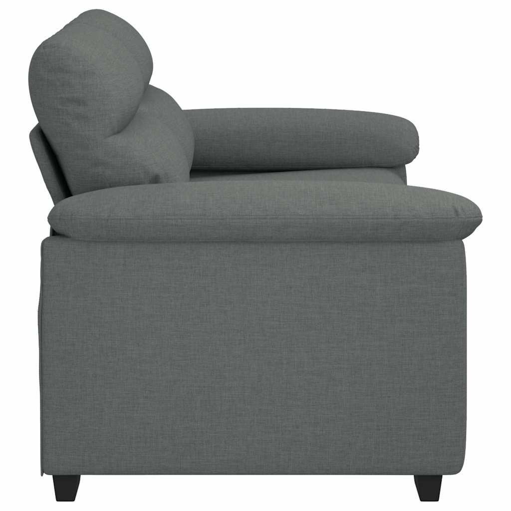Dvosjed Sofa Tamno siva 160x81x84 cm Tkanina