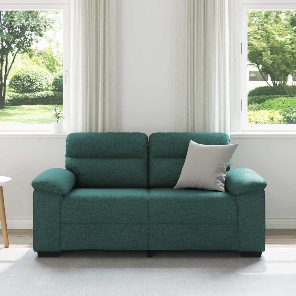 Dvosjed Sofa Tamnozelena 160x81x84 cm Tkanina