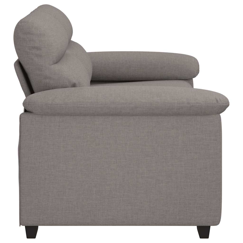 Dvosjed Sofa Taupe 160x81x84 cm Tkanina