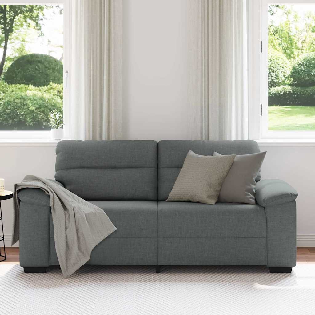 Dvosjed Sofa Tamno siva 180x81x84 cm Tkanina
