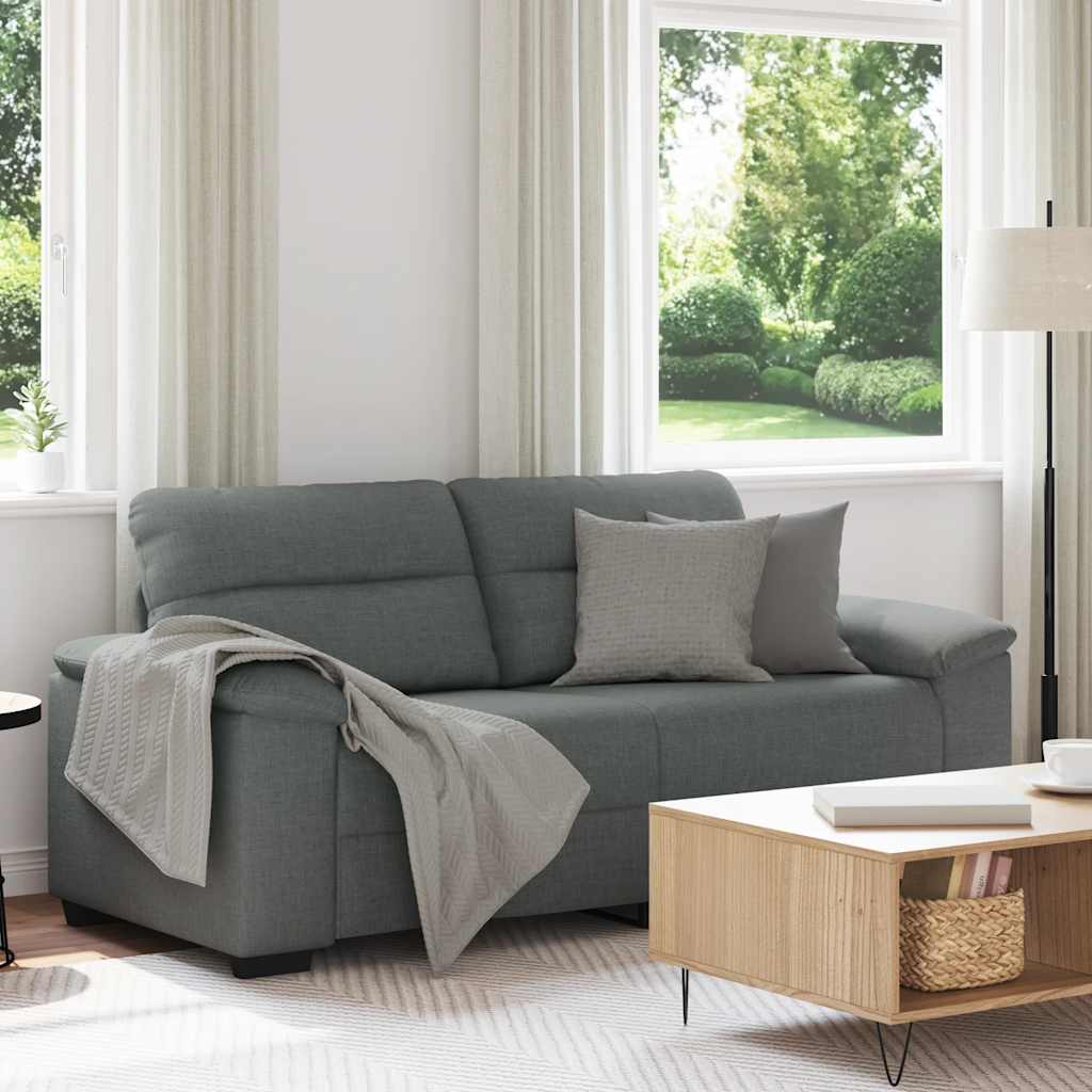 Dvosjed Sofa Tamno siva 180x81x84 cm Tkanina