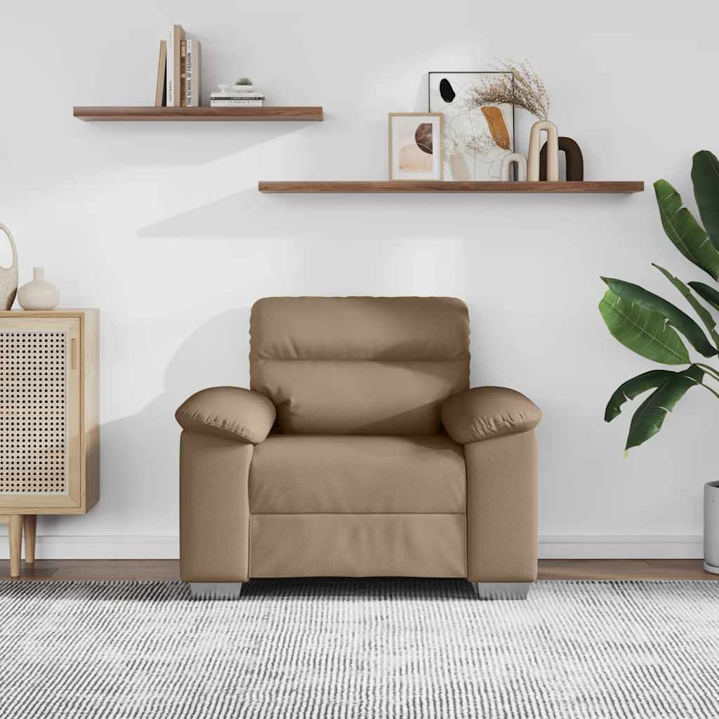 Sofa fotelja Cappuccino 100x81x84 cm umjetna koža