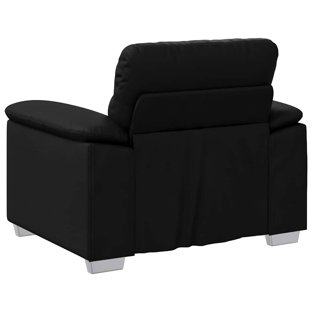 Sofa fotelja crna 100x81x84 cm umjetna koža