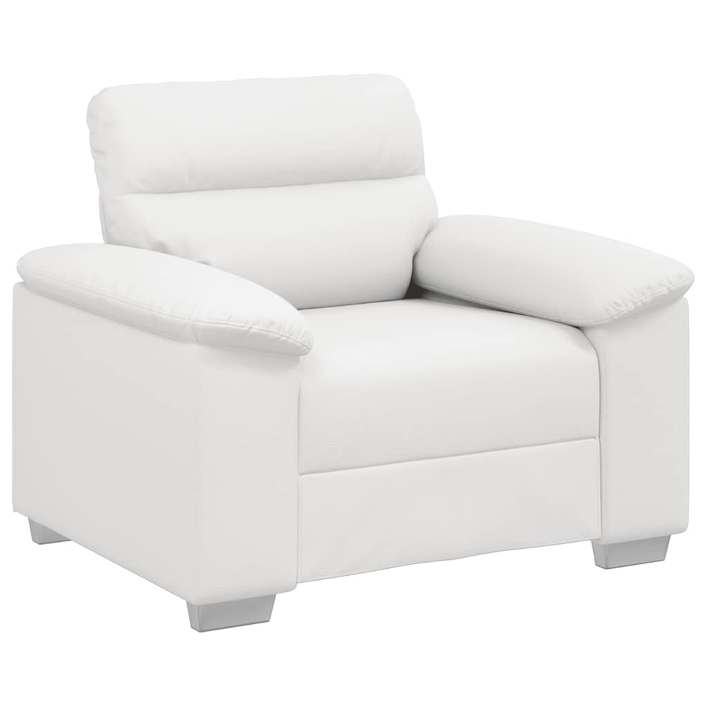 Sofa fotelja bijela 100x81x84 cm umjetna koža