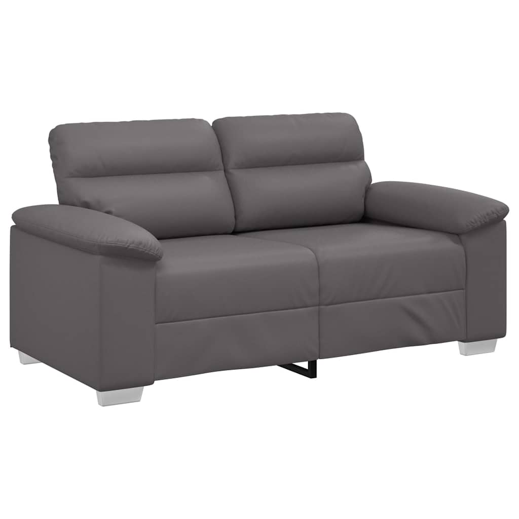 Dvosjed Sofa Siva 160x81x84 cm Imitacija kože