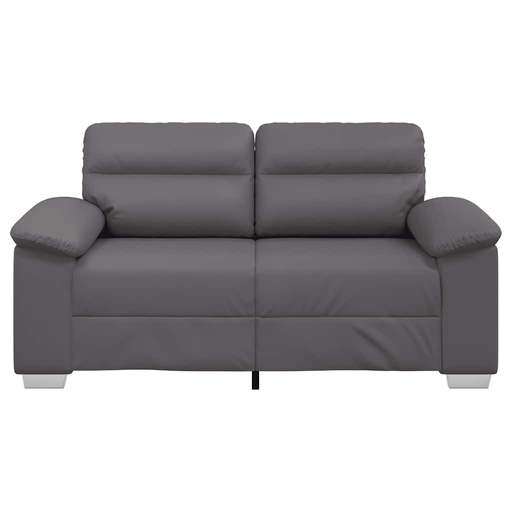 Dvosjed Sofa Siva 160x81x84 cm Imitacija kože