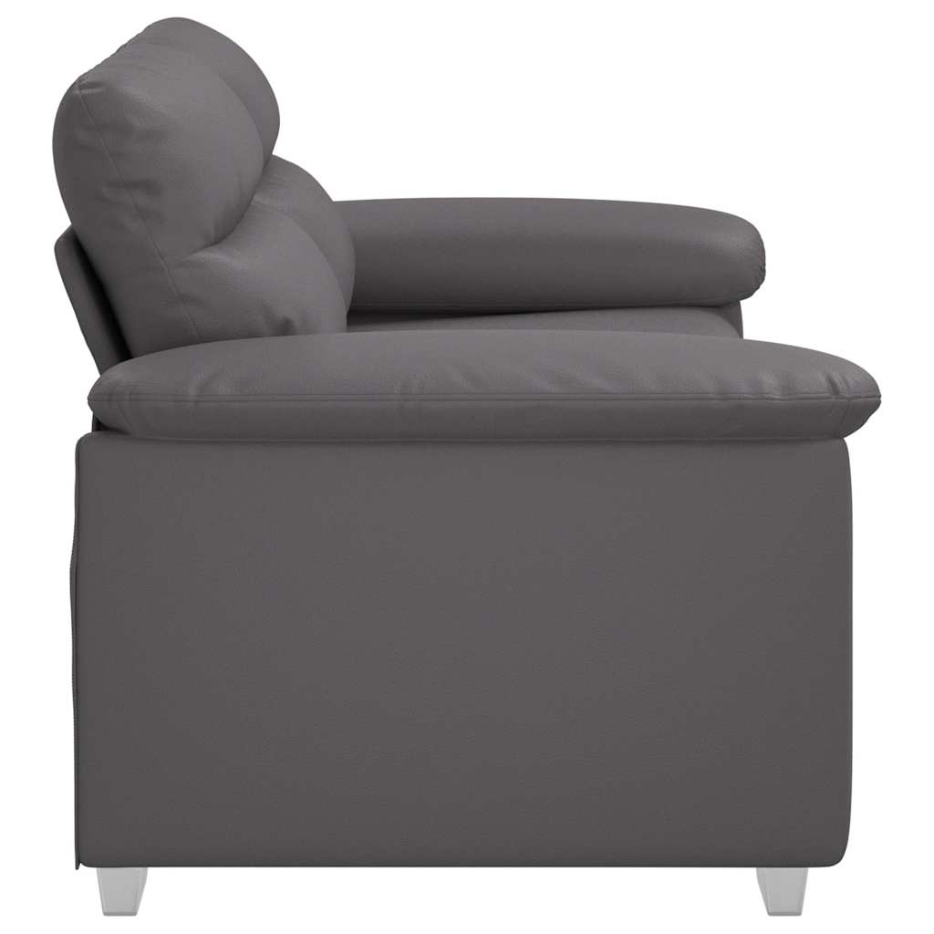 Dvosjed Sofa Siva 160x81x84 cm Imitacija kože