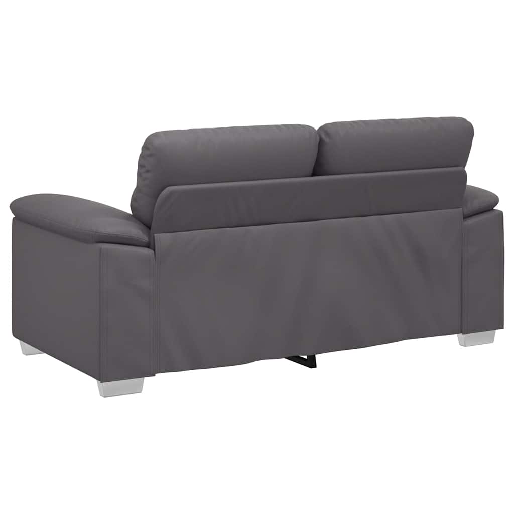 Dvosjed Sofa Siva 160x81x84 cm Imitacija kože