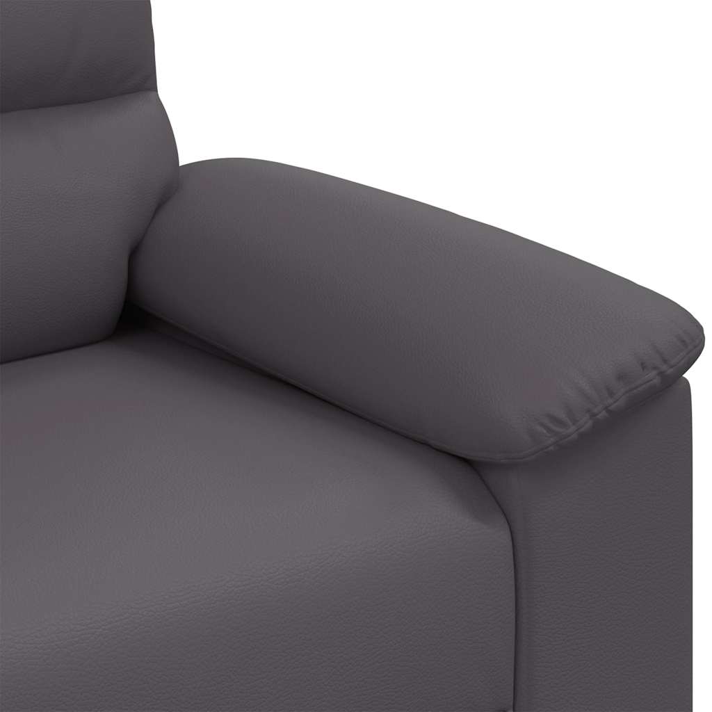 Dvosjed Sofa Siva 160x81x84 cm Imitacija kože