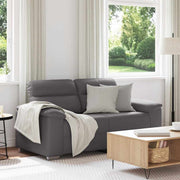 Dvosjed Sofa Siva 160x81x84 cm Imitacija kože