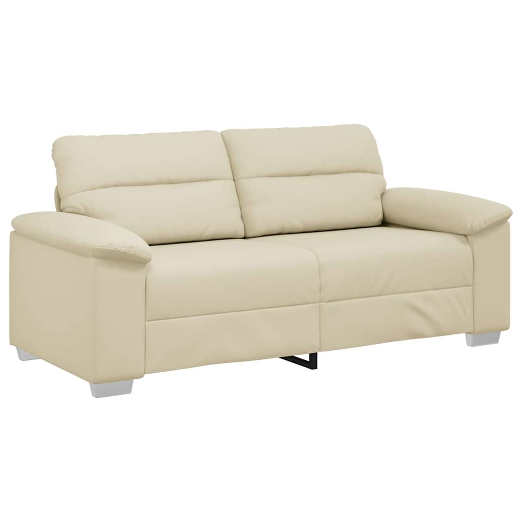 Dvosjed Krem 180x81x84 cm Imitacija kože