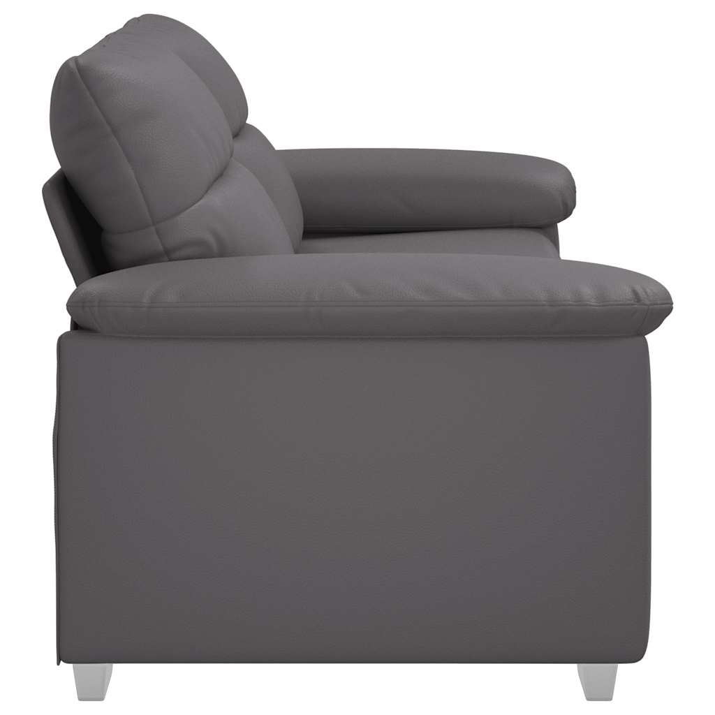 Dvosjed Sofa Siva 180x81x84 cm Implicitna koža