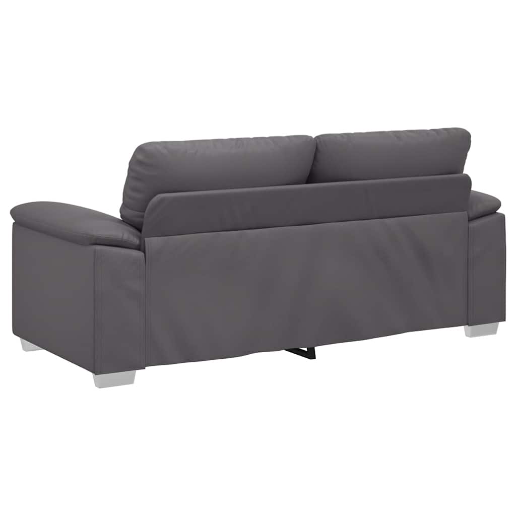 Dvosjed Sofa Siva 180x81x84 cm Implicitna koža