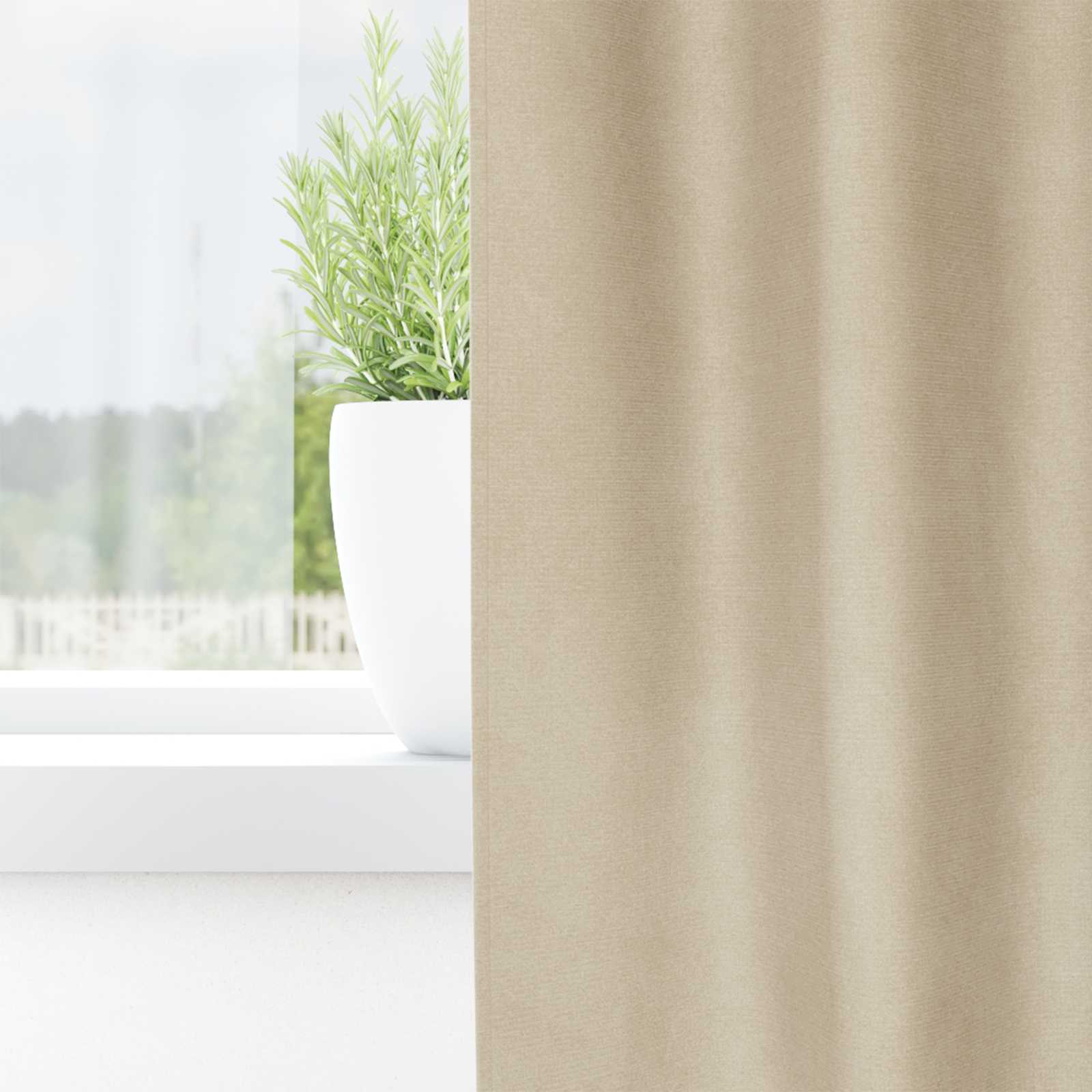 Zavjese za zamračivanje 2 pcs Krema 140 x 140 cm Baršun