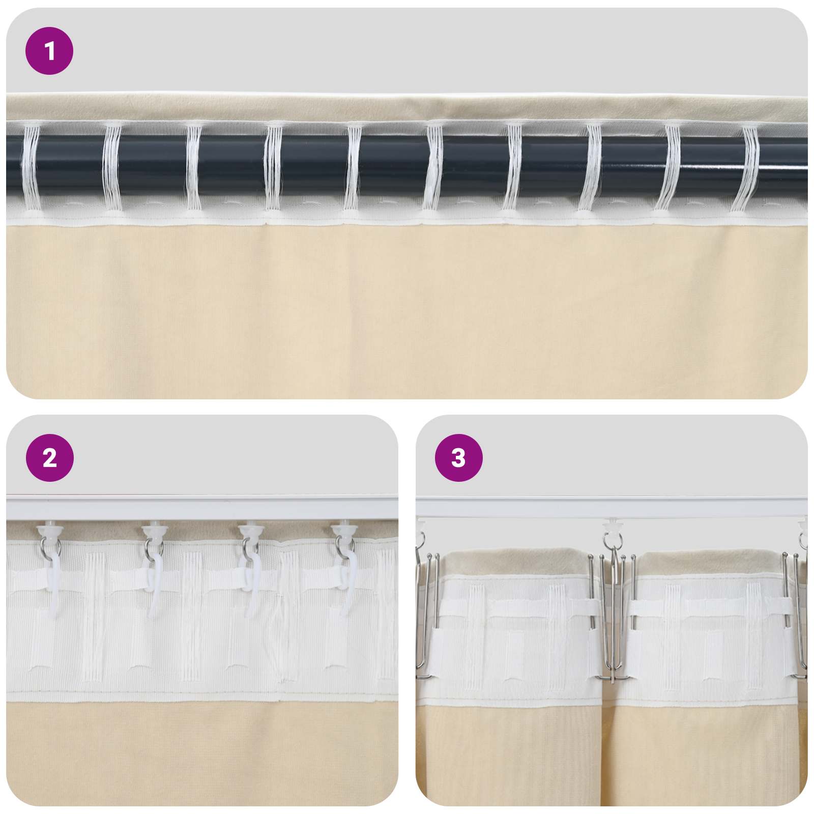 Zavjese za zamračivanje 2 pcs Tamno plava 140 x 140 cm Baršun