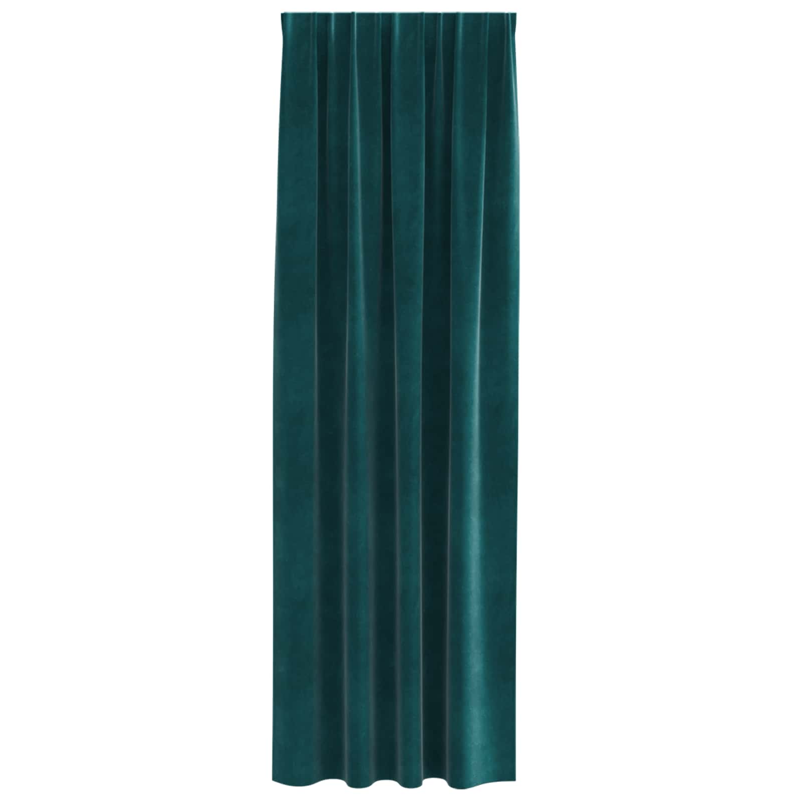 Zavjese za zamračivanje 2 pcs Tamnozelena 140 x 260 cm Baršun