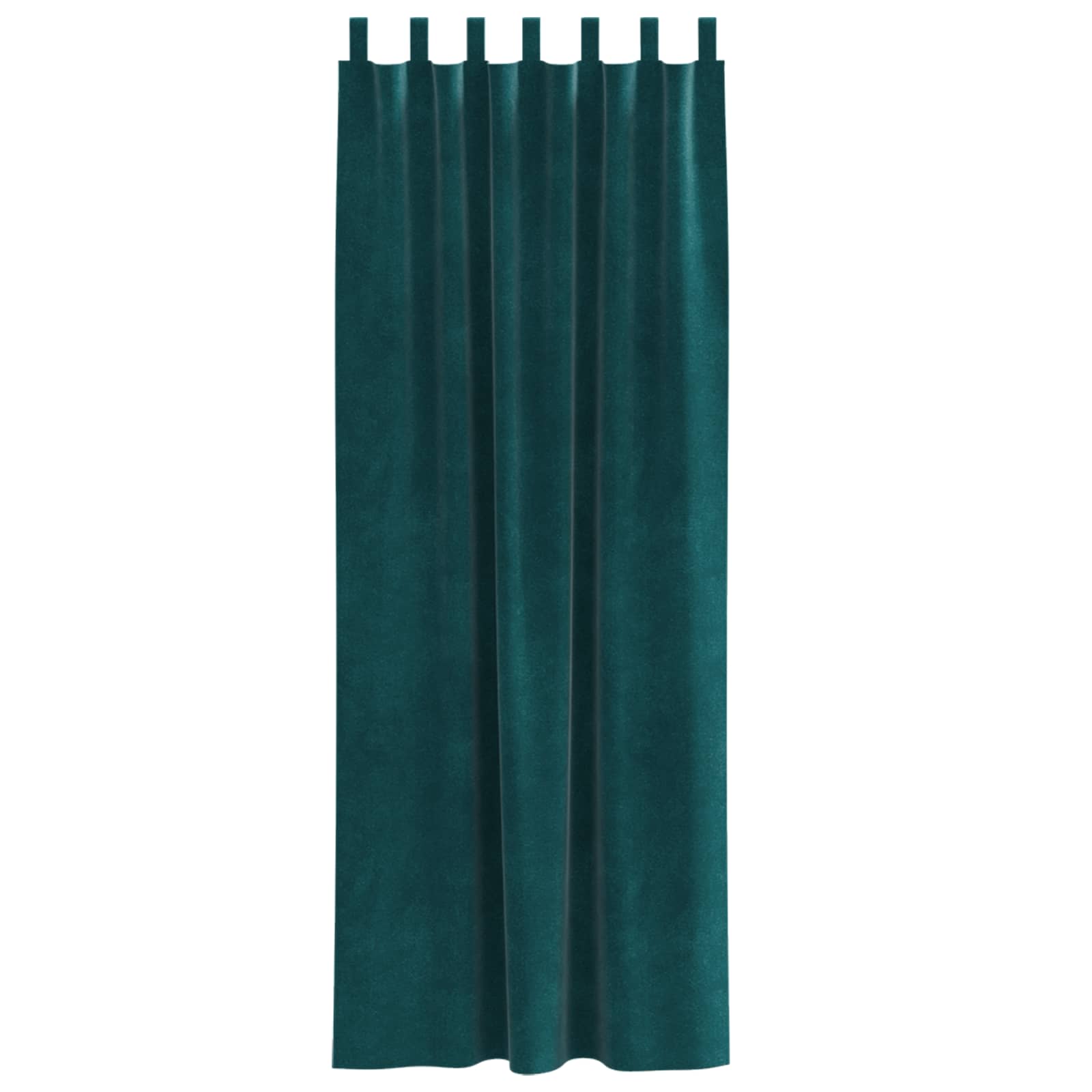 Zavjese za zamračivanje 2 pcs Tamnozelena 140 x 245 cm Baršun