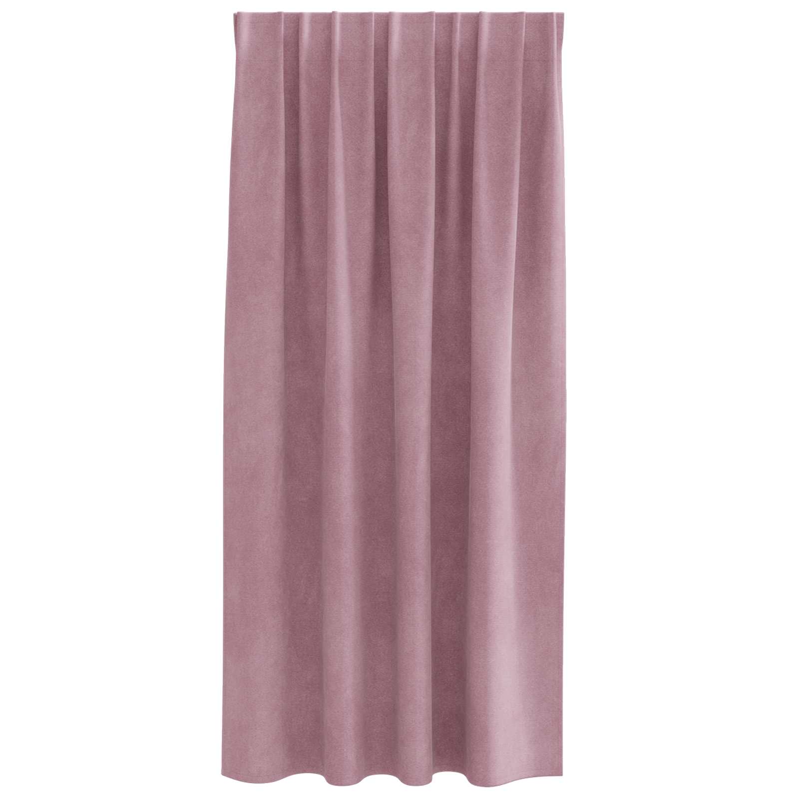 Zavjese za zamračivanje 2 pcs Tamno ružičasta 140 x 175 cm