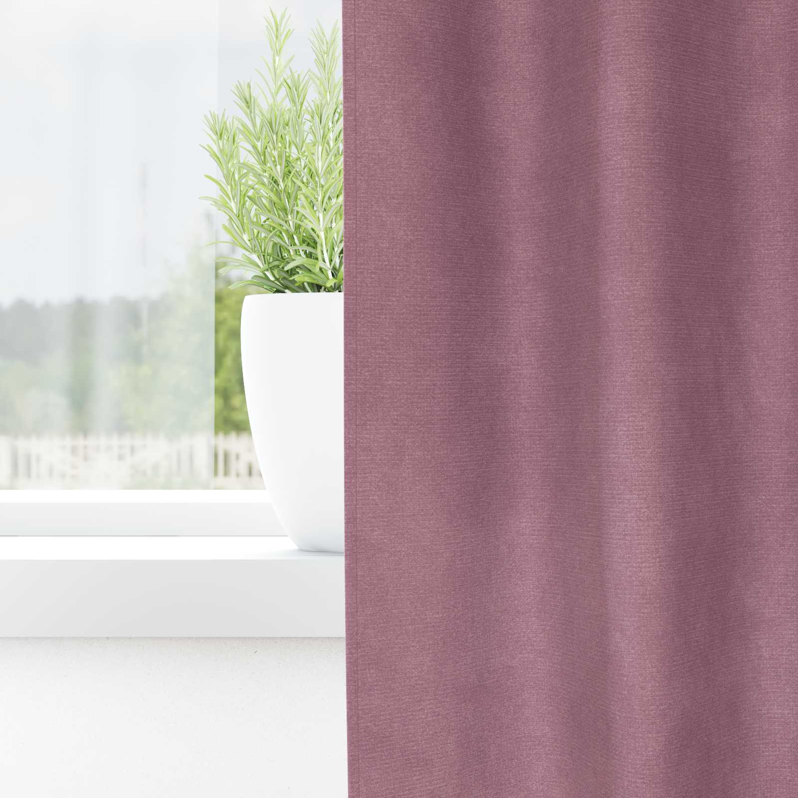 Zavjese za zamračivanje 2 pcs Tamno ružičasta 140 x 175 cm