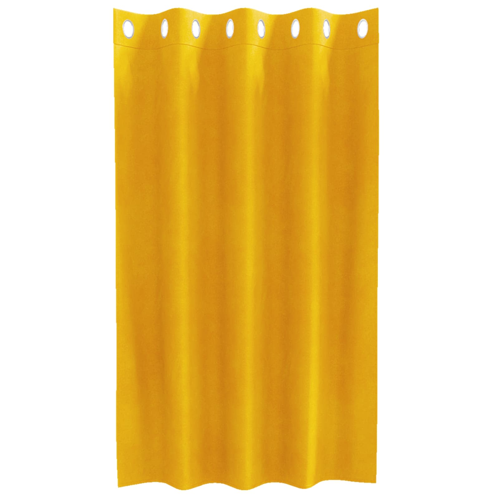 Zavjese za zamračivanje 2 pcs Žuta 140 x 140 cm Baršun