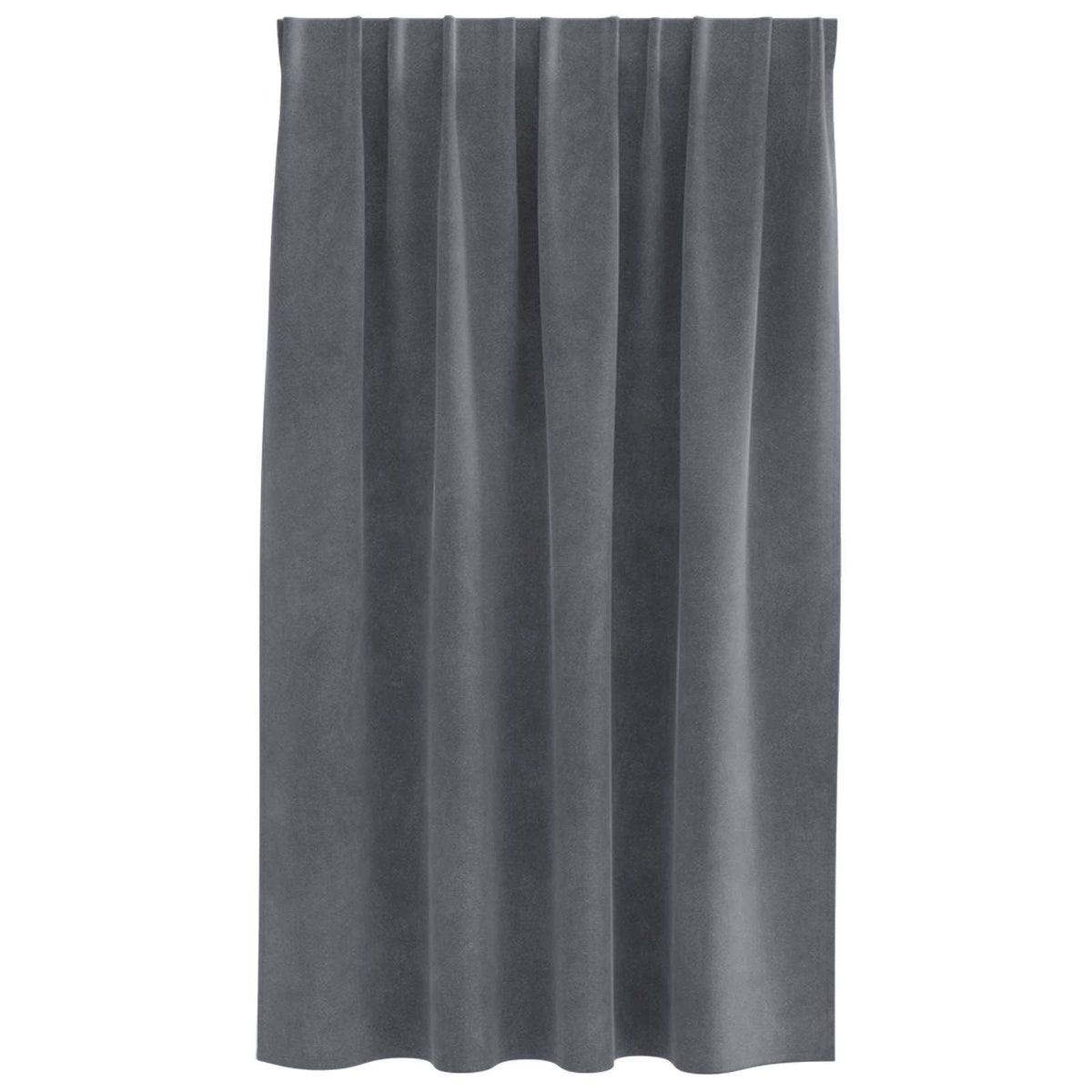 Zavjese za zamračivanje 2 kom. Svjetlosiva 140 x 140 cm Baršun