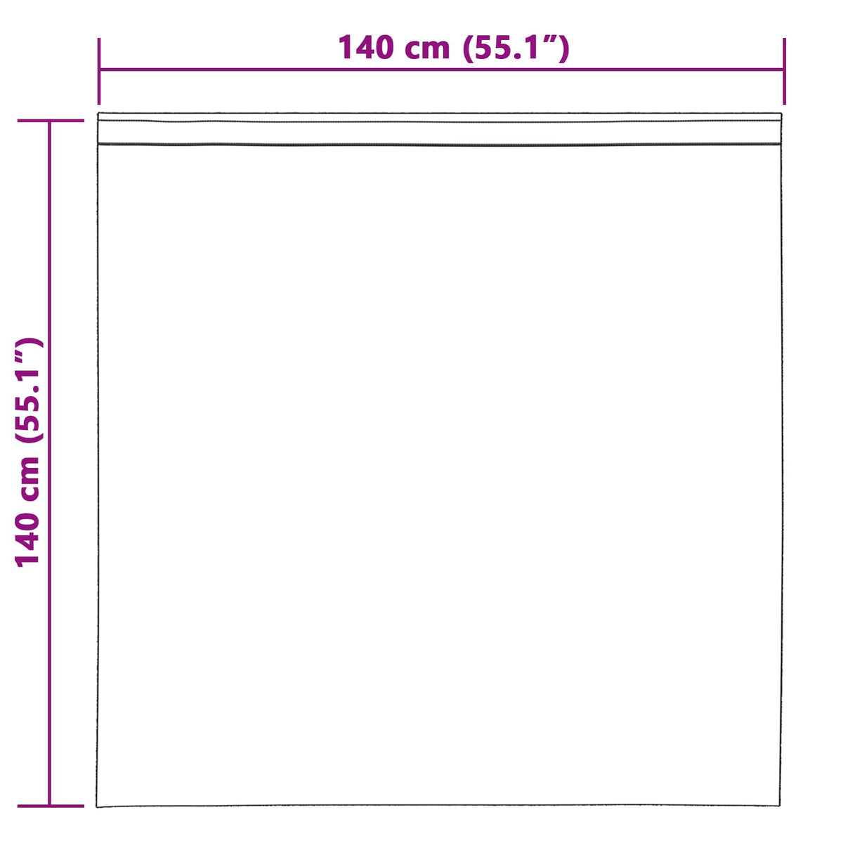 Zavjese za zamračivanje 2 kom. Svjetlosiva 140 x 140 cm Baršun