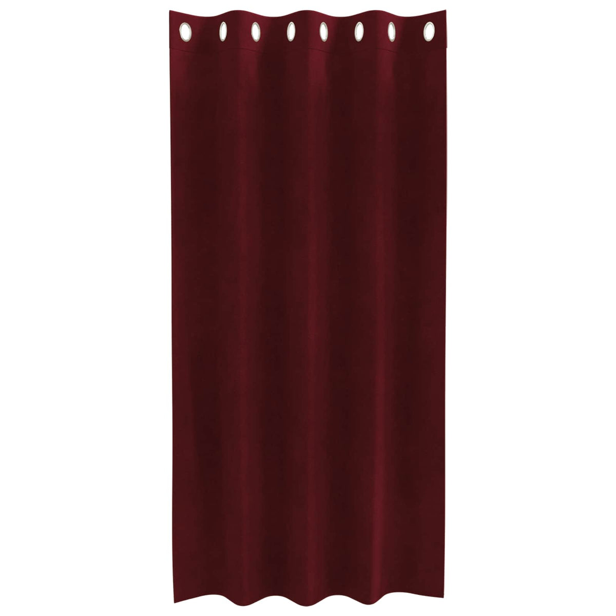 Zavjese za zamračivanje 2 pcs Vinska crvena 140 x 175 cm Baršun