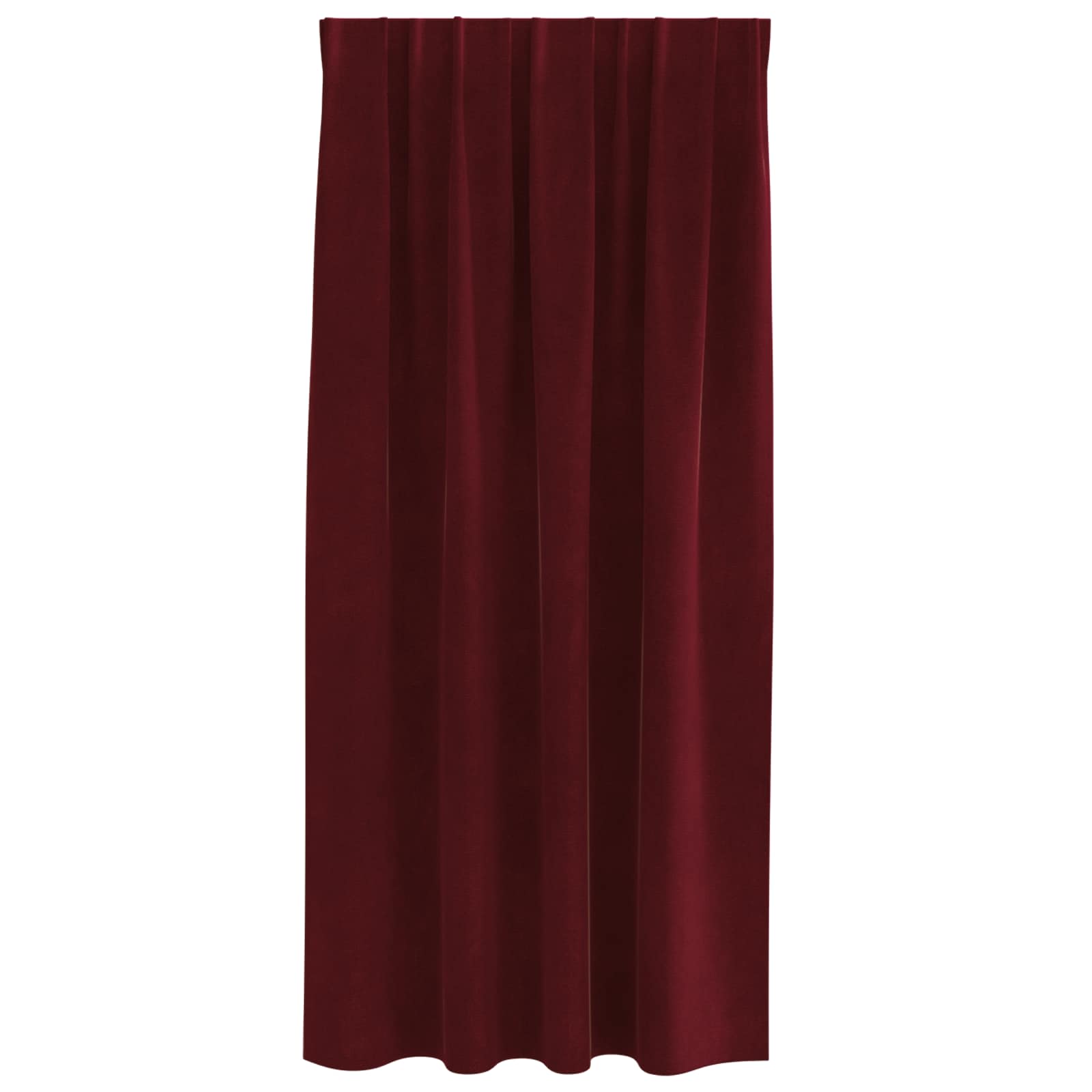 Zavjese za zamračivanje 2 pcs Vinska crvena 140 x 175 cm Baršun