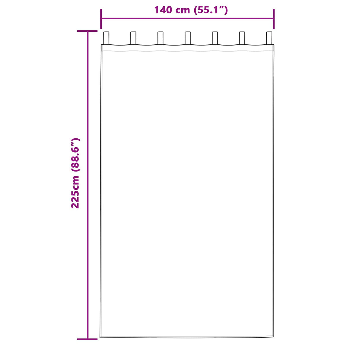 Zavjese za zamračivanje 2 pcs Vinska crvena 140 x 225 cm Baršun