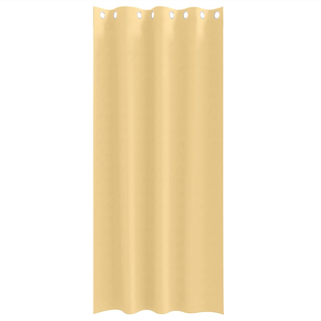Zavjese za blackout s prstenovima 2 pcs Bež 225 x 140 cm