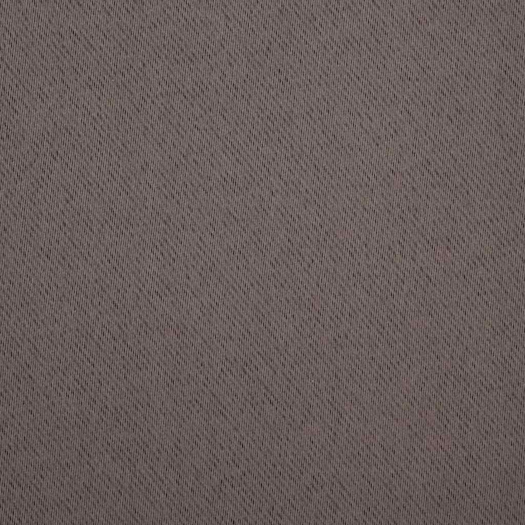 Zavjese za blackout s prstenovima 2 pcs Tamno smeđa
