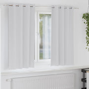 Zavjese za blackout s prstenovima 2 pcs Svijetlo Siva
