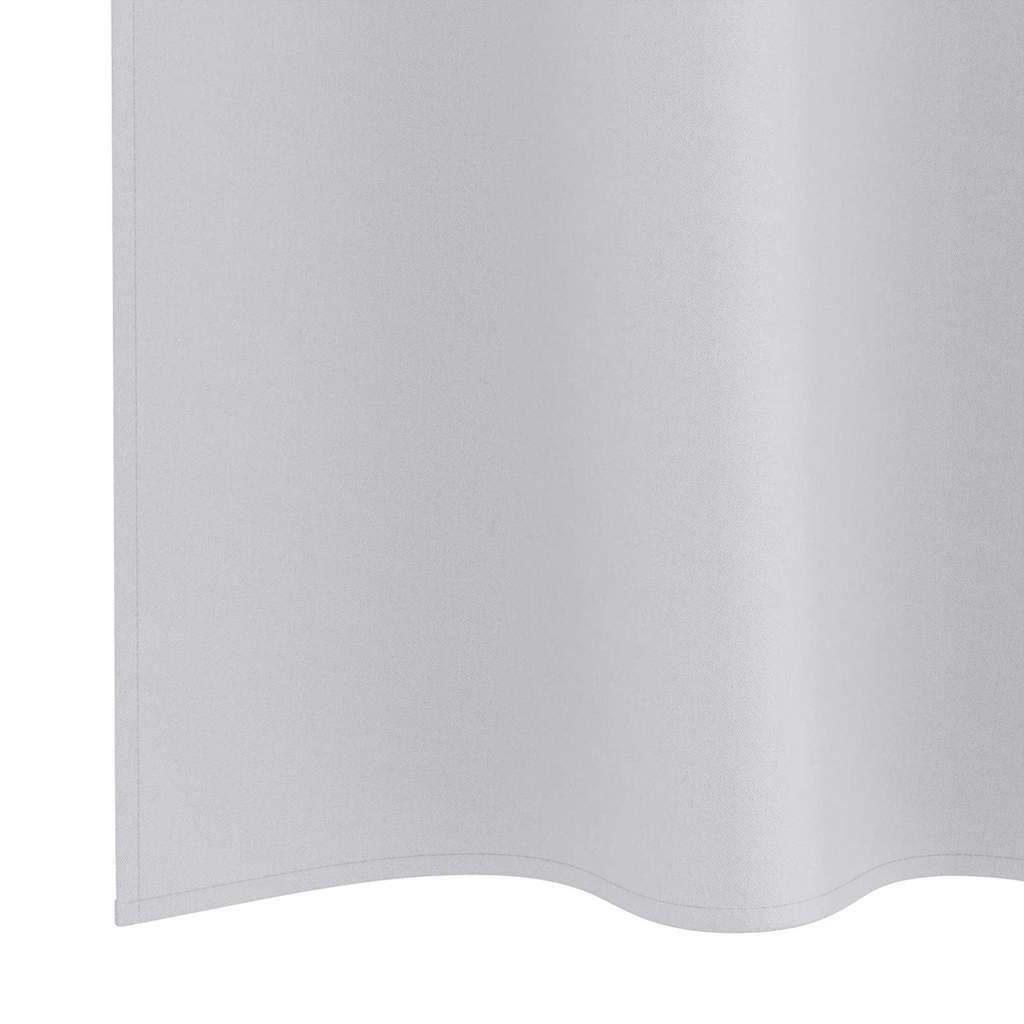 Zavjese za blackout s prstenovima 2 pcs Svijetlo Siva