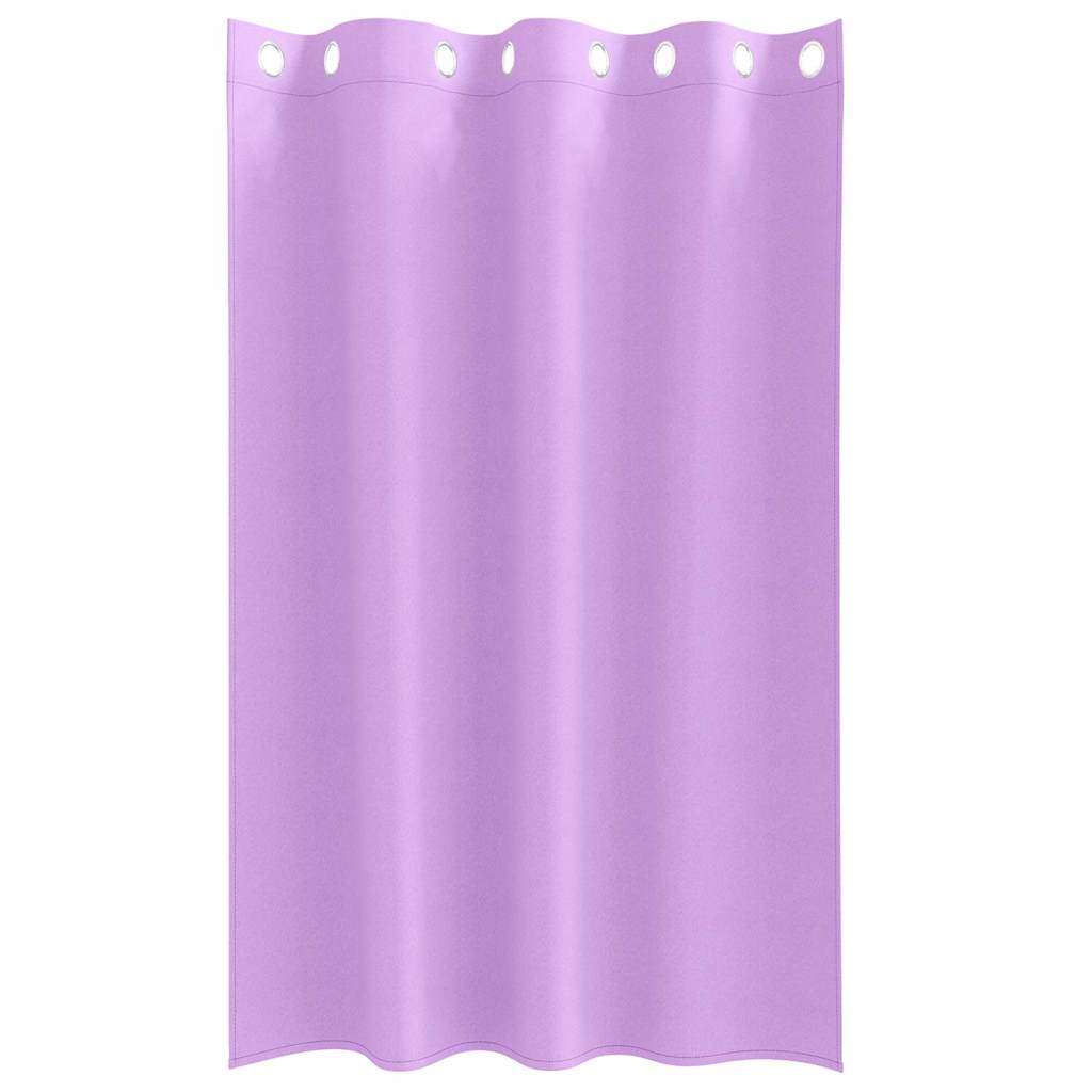 Zavjese za blackout s prstenovima 2 pcs Ljubičasta 175 x 140 cm