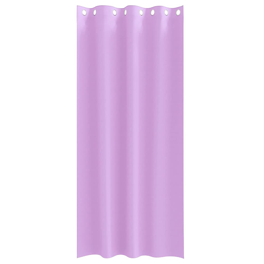 Zavjese za blackout s prstenovima 2 pcs Ljubičasta 245 x 140 cm
